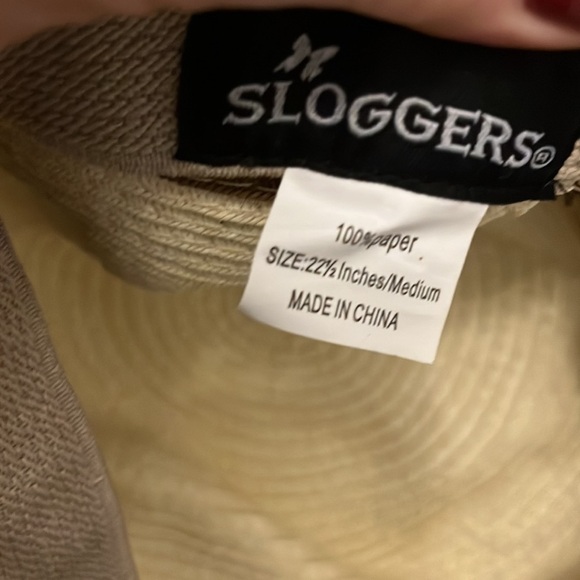 Sloggers Sun Hat Paper Gardening Floppy Wide Brim 22.5” - Picture 6 of 7